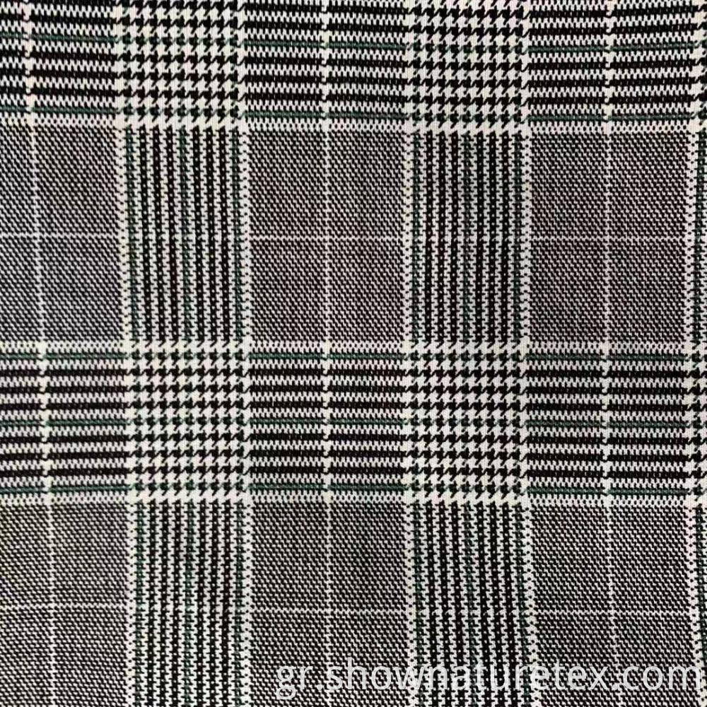 Cotton Custom Made Checks With Spandex